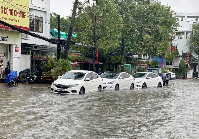 Ngập lụt ở TP. Cần Thơ